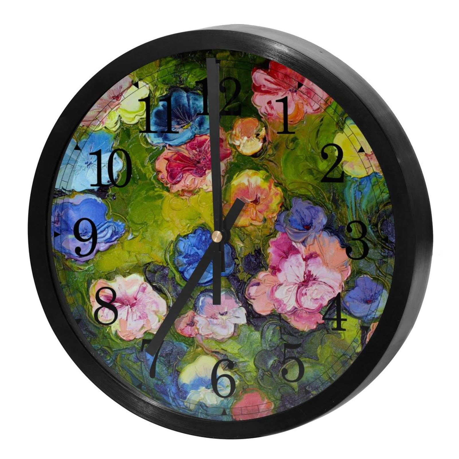 Horloge murale silencieuse résolvant le bruit du tic-tac pour bureau et école à quartz
