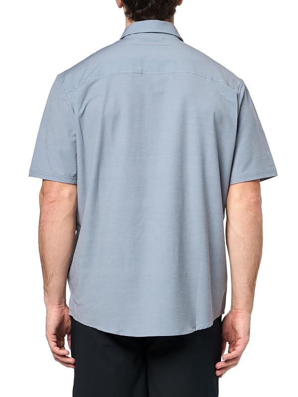 Huk Men's Kona Short Sleeve Fishing Button Down Shirt for Men, Kona Graphic - Night Owl, Medium by HUK - Image 2
