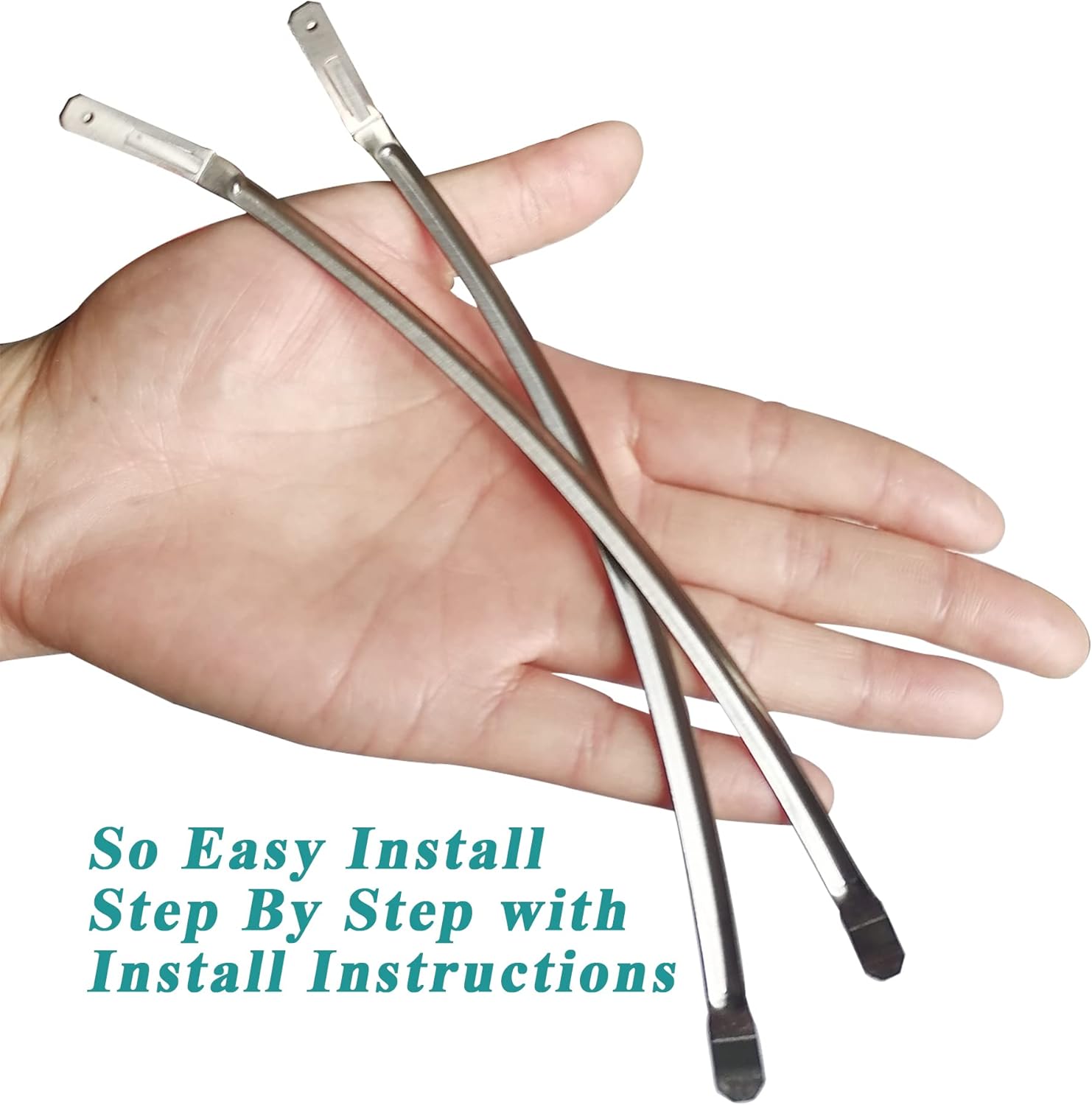 W3387223 Dryer Moisture Sensor Bar Plate for Whirlpool Replacement Part, 2 PCS - Image 2