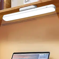 Luminária LED Magnética, Barra de Luz Recarregável USB, 3 Temperaturas de Cor, Branco