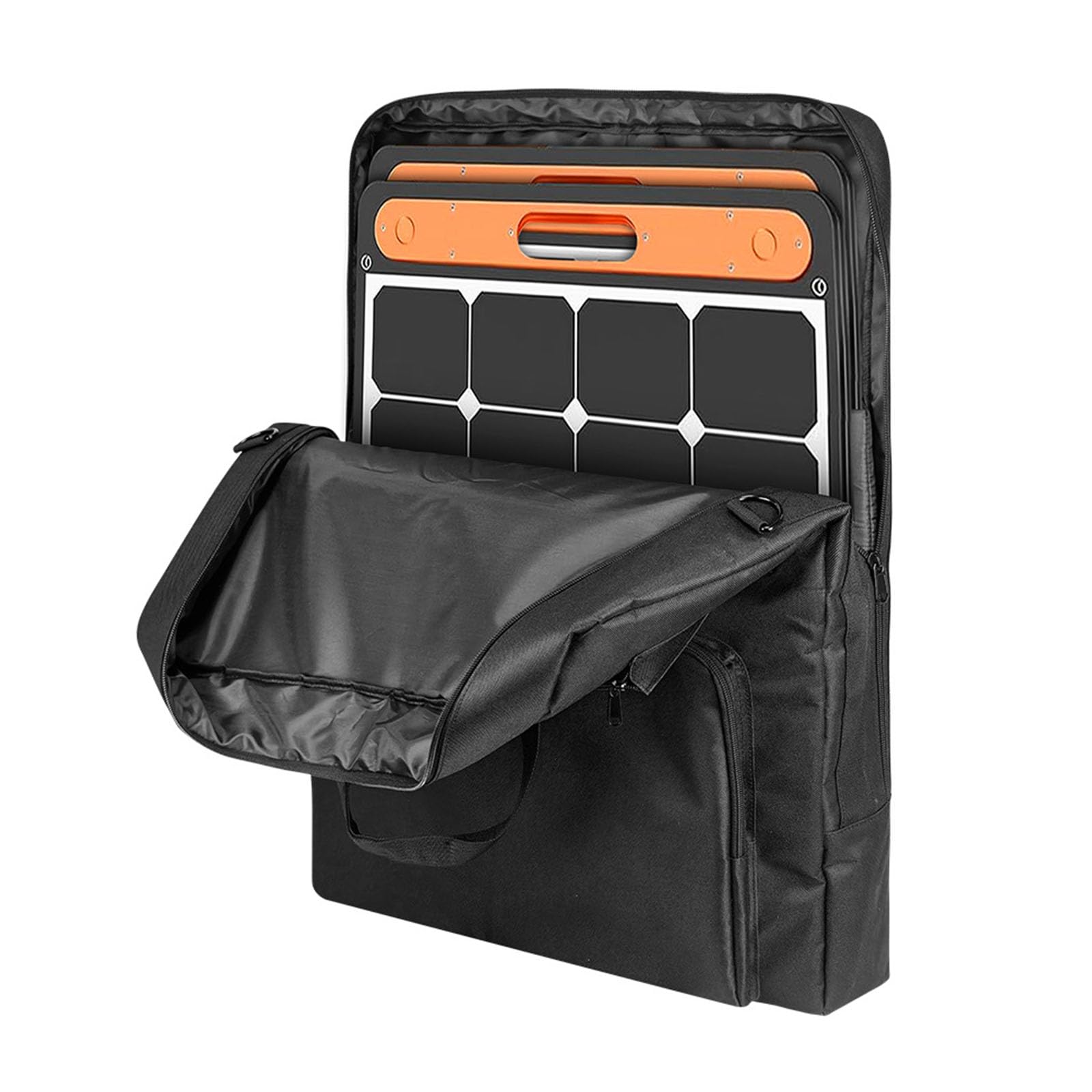 Panel Storage Case Including Reinforced Padding and Multiple Carry Preferences Fits 100W 200W Units Panel Carrying Case Designed Outdoor Protector