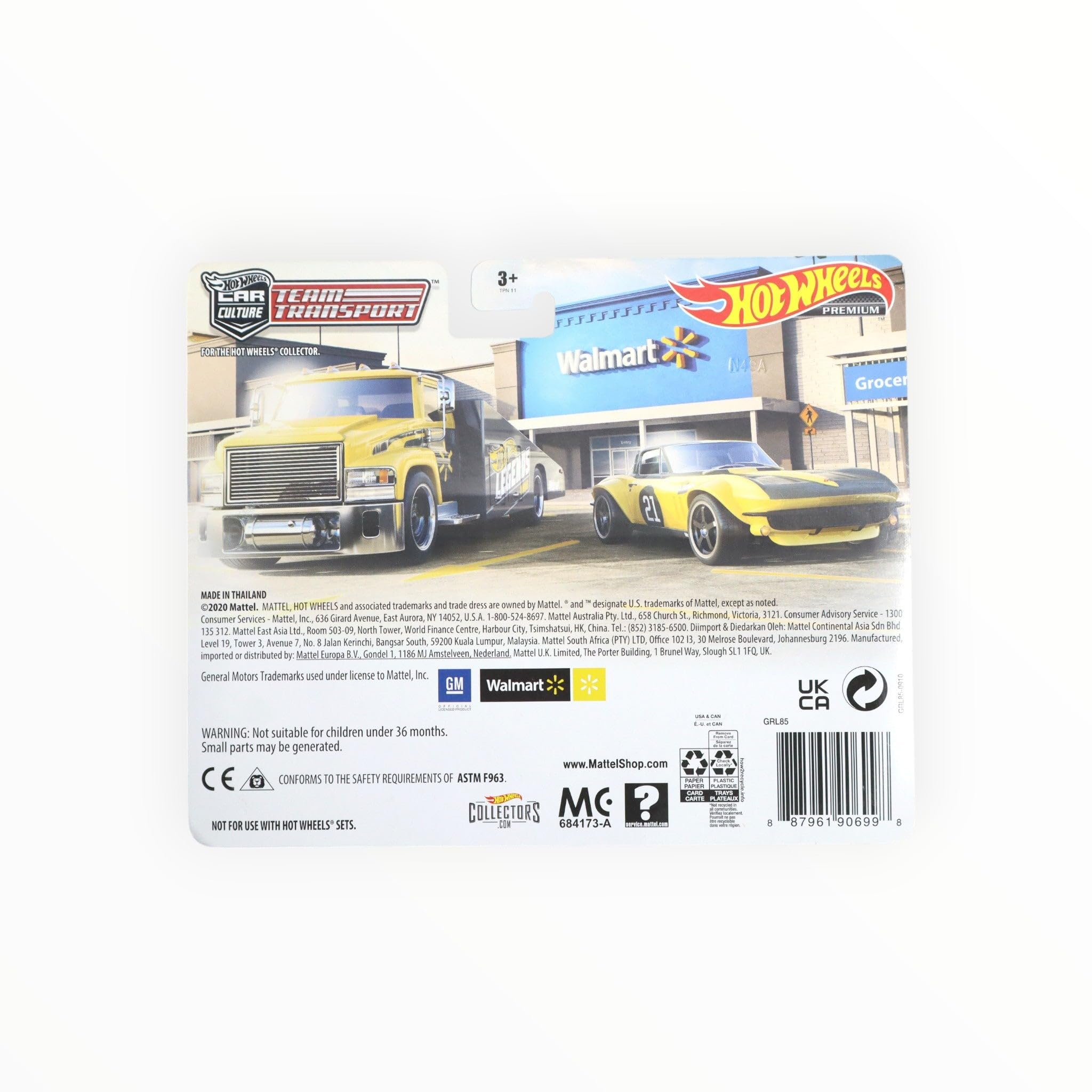 セット Amazon.com: Hot Wheels Legends Team Transporter Custom Corvette