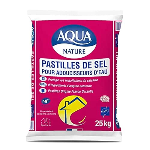 Aqua Pastilles pour Adoucisseur d'Eau, 25Kg