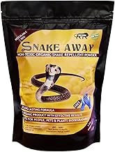 Snake Repellent Powder for Indoor & Outdoors Non-toxic, Organic, Effective, Pet Friendly, Biodegradable with Free Pair of Gloves