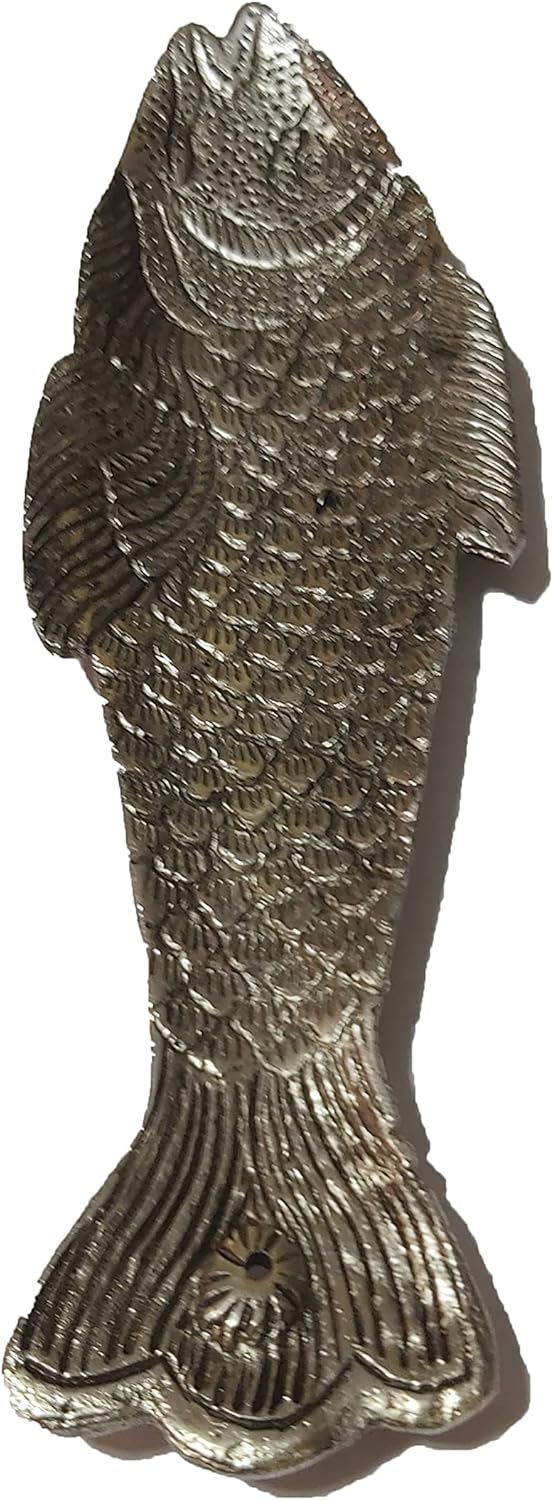 Aluminium Incense agarbatti/Cone Burner an Ideal Gift/Table Decor use for Burning Incense Hand Carved Incense Stick Holder Tray. (7 Chakra Multicolored)