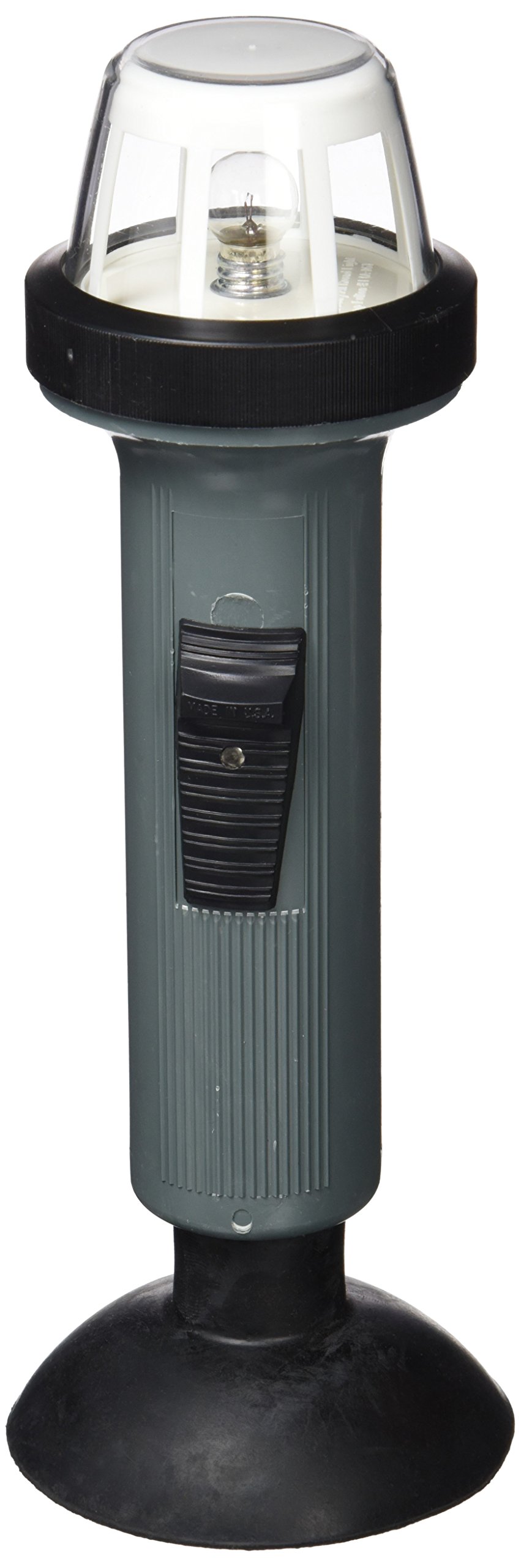 PORTABLE STERN LIGHT SUCTION CUP