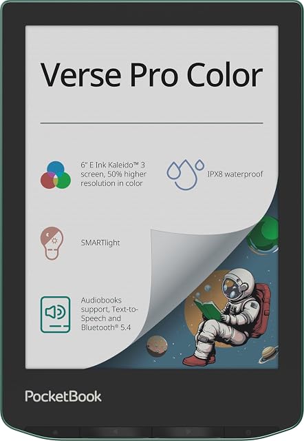 Pocketbook Verse Pro Color 6" 16 GB IPX8 Bluetooth
