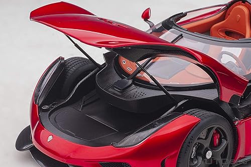 Miniatura 4 de Koenigsegg Regera Candy Red modelo 1/18 de AUTOART 79026