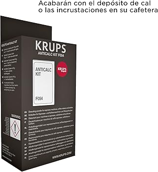 Krups F0540010, Kit Descalcificación Unisex Adulto, Multicolor, Talla Única5