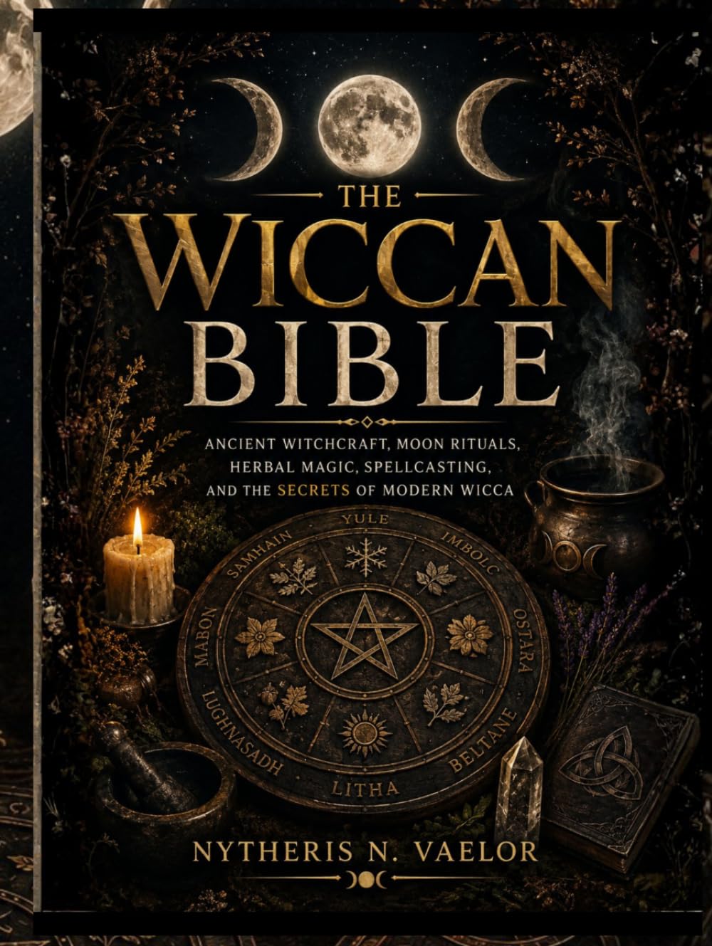 THE WICCAN BIBLE: Ancient Witchcraft, Moon Rituals, Herbal Magic, Spellcasting, and the Secrets of Modern Wicca
