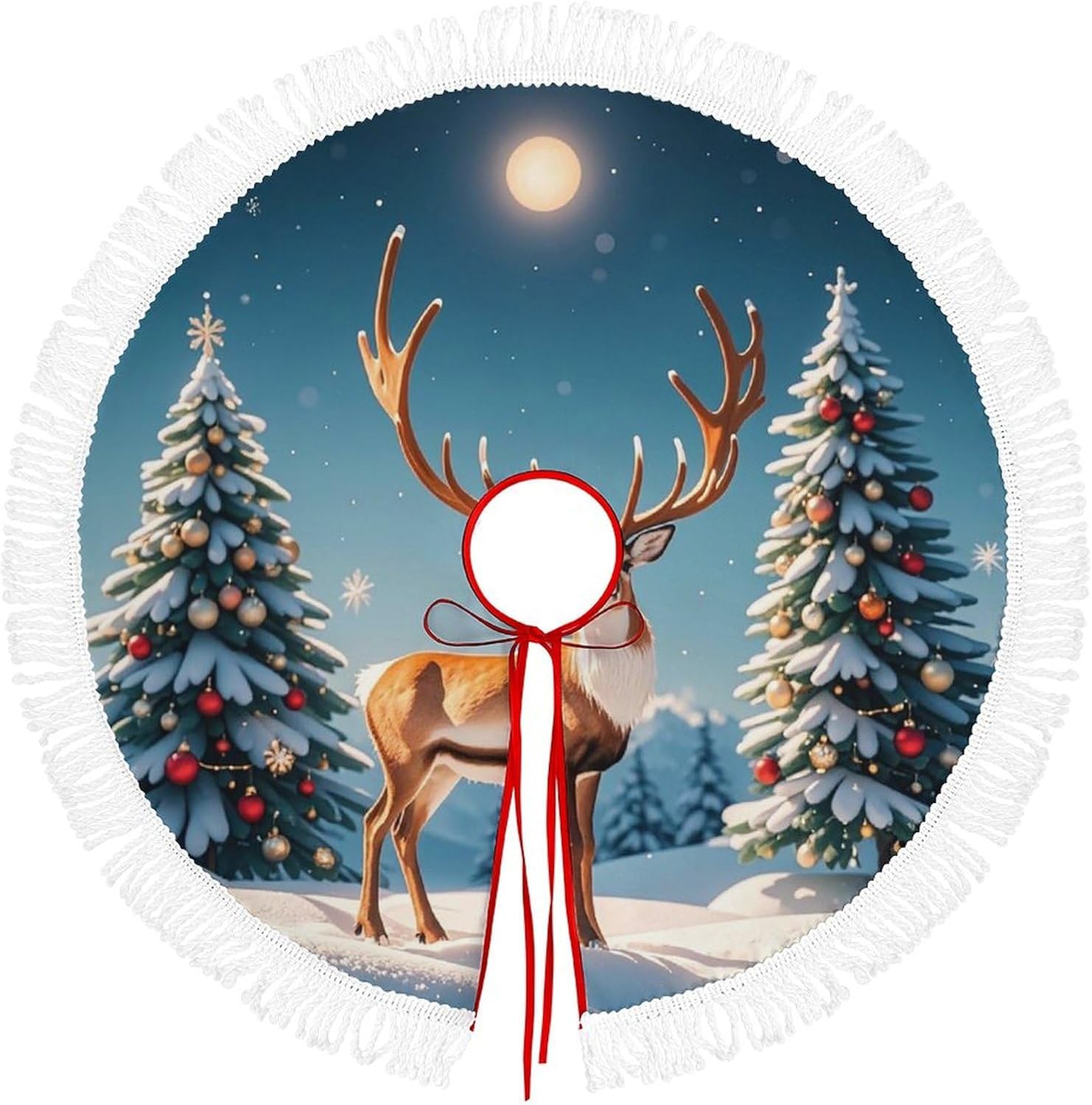 クリスマス 鹿 雪 ツリー スカート タッセル付き 48インチ クリスマスツリーマットカバー クリスマスデコレーション オーナメント クリスマスツリー スタンドカバー バスケット【L 58cm】鉢カバー ツリー ベースカバー 軽い コンパクト 収納 クリスマスツリー ナチュラル 北欧  かわいい おしゃれ ツリー スカート シンプル 籠 クリスマス 飾り オーナメント 送料無料 椚 - 通販 | 家具とインテリアの ...