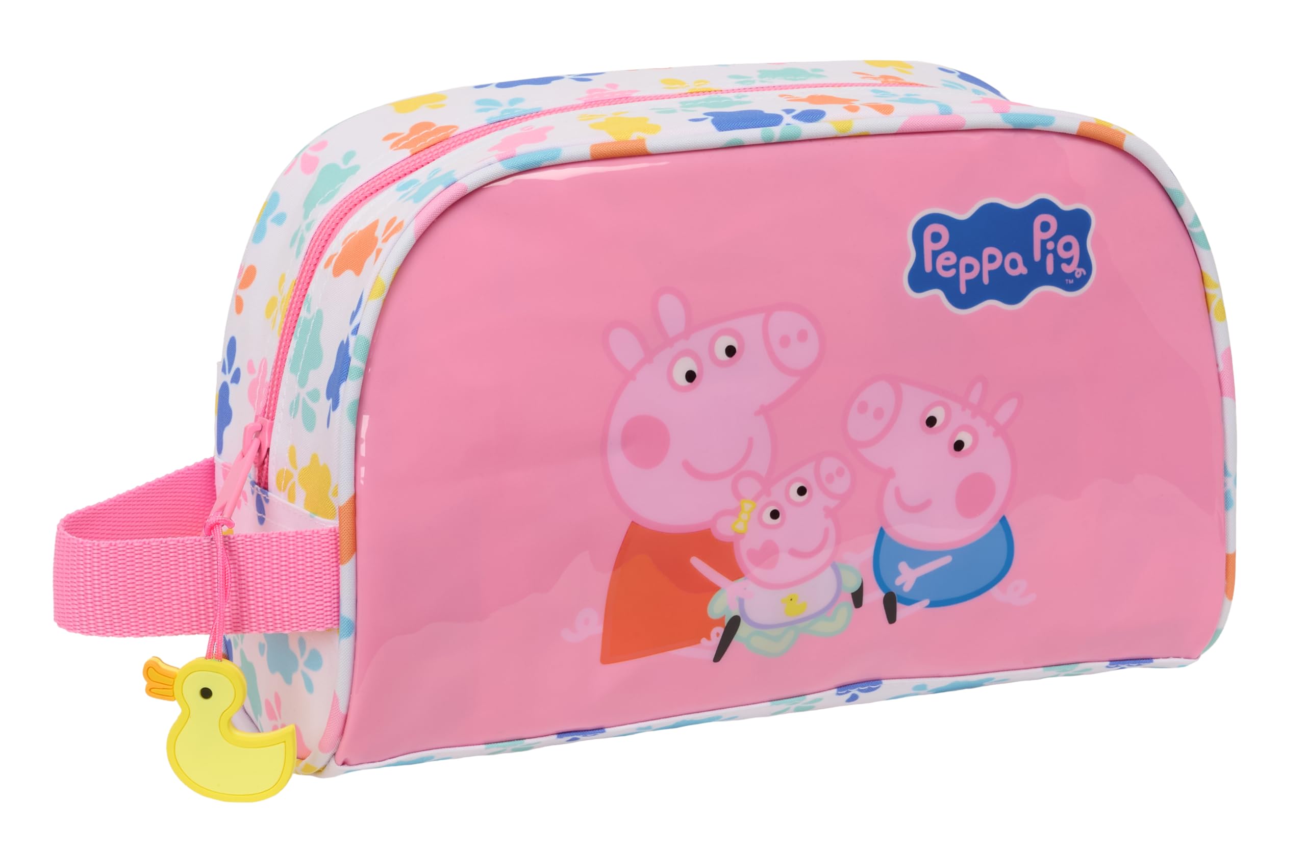 Peppa Pig Baby Pig - Grande Trousse de Toilette pour Enfant, Adaptable au Chariot, idéale pour Les Enfants de 5 à 14 Ans, Confortable et Polyvalente, qualité et résistance, 26 x 16 x 9 cm