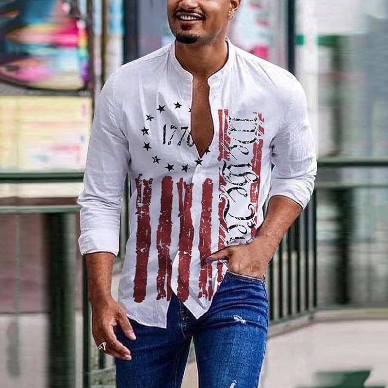 UBST Cotton Linen Shirts for Mens, Fall 