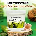 Hakim Suleman's Namak Zaitoon 100% Original | Natural Olive Salt | Helps in Digestion and Acidity Control | Zaitoon Ka Namak for Stomach Health | Herbal Support for Immunity | Pack of 1 gallery image