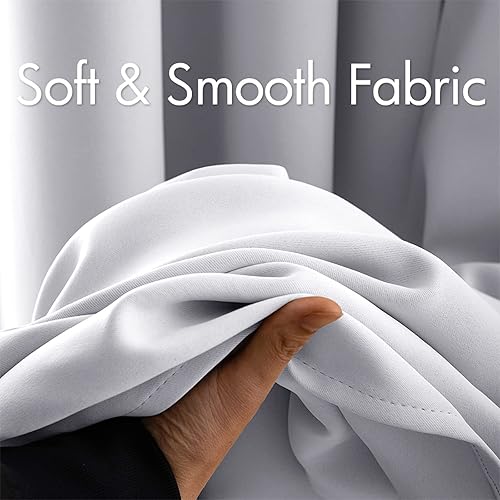 Miniatura 3 de MIULEE - Cortinas de Navidad para oscurecer la habitación, con aislamiento térmico y bloqueo de luz, juego de 2 paneles de cortinas de Navidad para