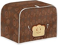 Vista 19 de Dolyues Cubierta para tostadora con estampado de pollo, 4 rebanadas, cubiertas para electrodomésticos pequeños de cocina, protección contra el polvo