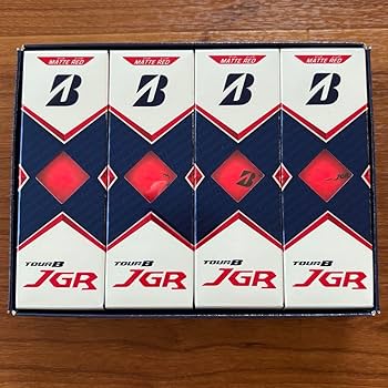 Amazon.co.jp: ブリヂ ゴルフボール TOUR B JGR 12球入 マットレッド