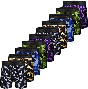 Mens Boxer Briefs Icy Cool Sport Boxer Briefs Underwear for Men