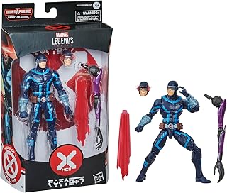 Marvel Hasbro Legends X-Men Series 6-inch Collectible Cyclops Action Figure Toy, Premium Detail and 2 Accessories, Ages 4 and Up