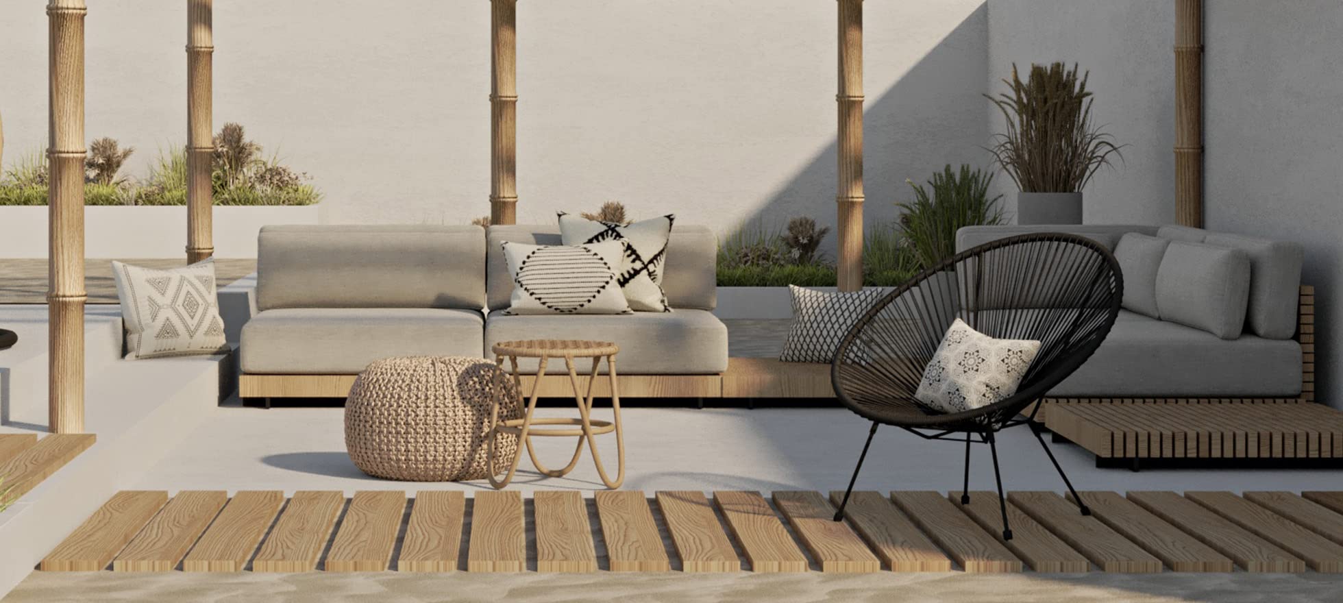 Acapulco Style - Silla de jardín - Nueva edición - Acapulco - Negro
