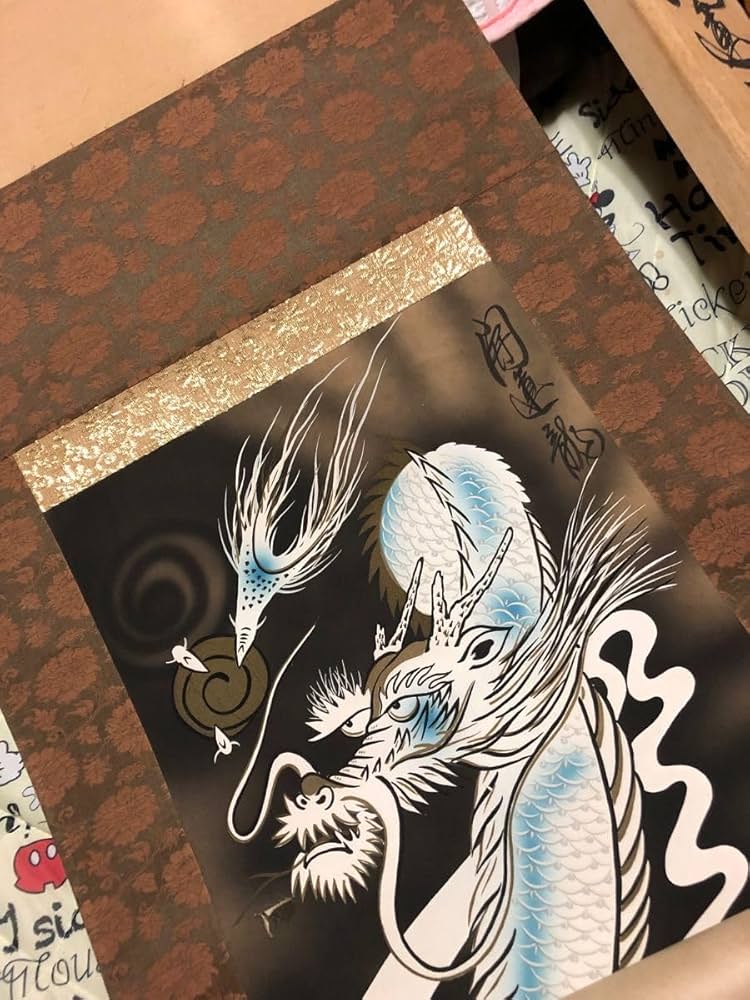掛け軸　登り龍 掛軸【昇り龍】 | Yasunori Kimata