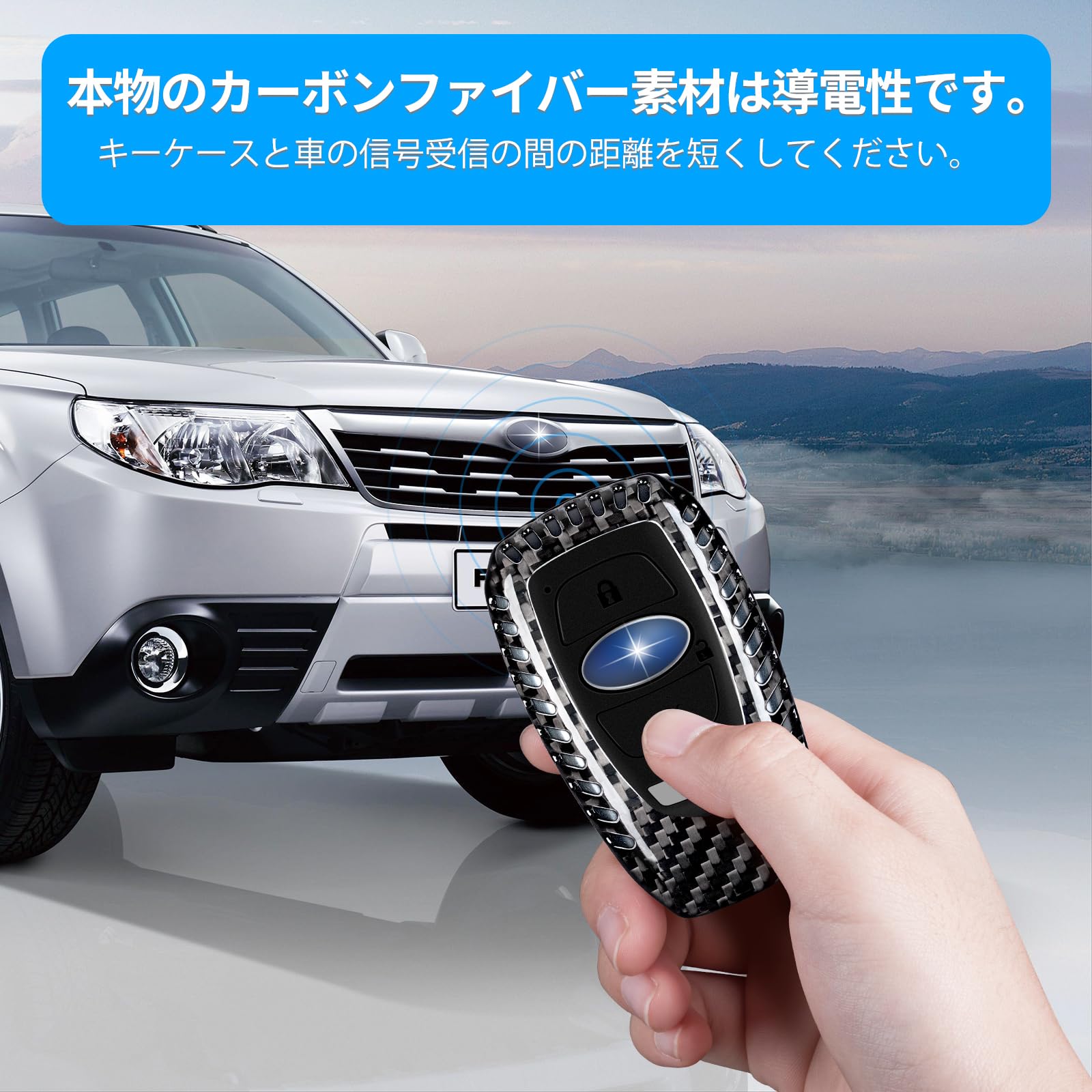 Amazon.co.jp: [T-carbon] キーケースに適用 にスバル純正カーボン