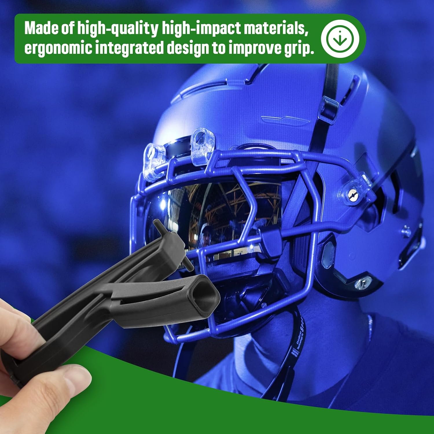 Quick Release Combo Tool Compatible with Riddell SpeedFlex & Speed Helmet, Replacement Kit for Football Helmet Mask and Chinstrap Maintenance