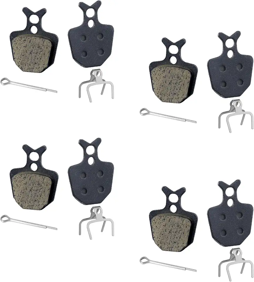 4 pares de pastilhas de freio de bicicleta, substituição de pastilhas de freio de disco de mountain bike de excelente desempenho compatível com Giant DA6 DA7 DA8, para Formula The One ORO K18 K24