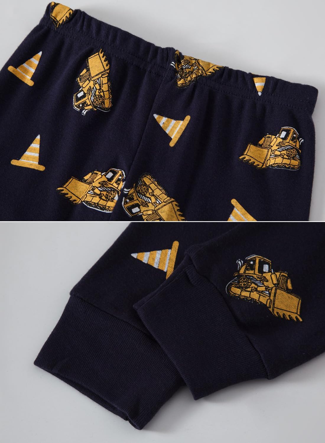 4 Pieces Boys Pajamas Toddler Boys Long Sleeve Cotton Pjs Kids Sleepwear Sets 24Months-12Years - Image 7