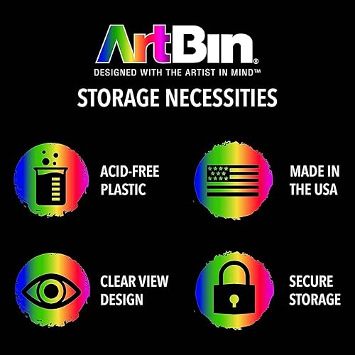Vista 6 de ArtBin 6953AB ClearView - Organizador de arte y manualidades, caja (15 x 15 cm), 1 paquete