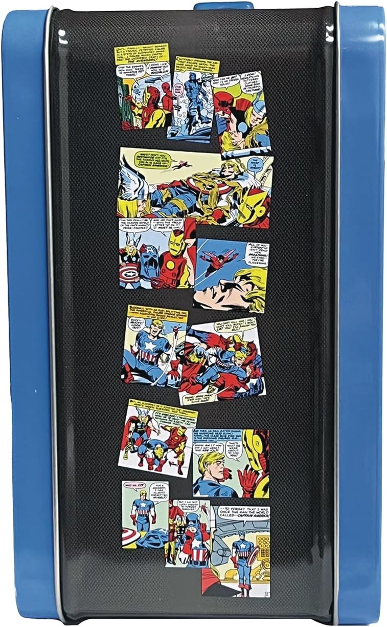 Tin Titans Captain America Classic Previews Exclusive Lunch Box with Beverage Container - Image 4
