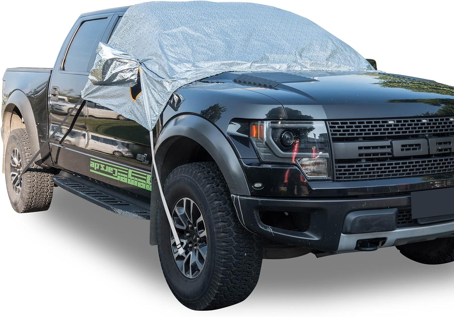 MARKSIGN Universal Fit Windshield Snow and Frost Cover for Large SUVs