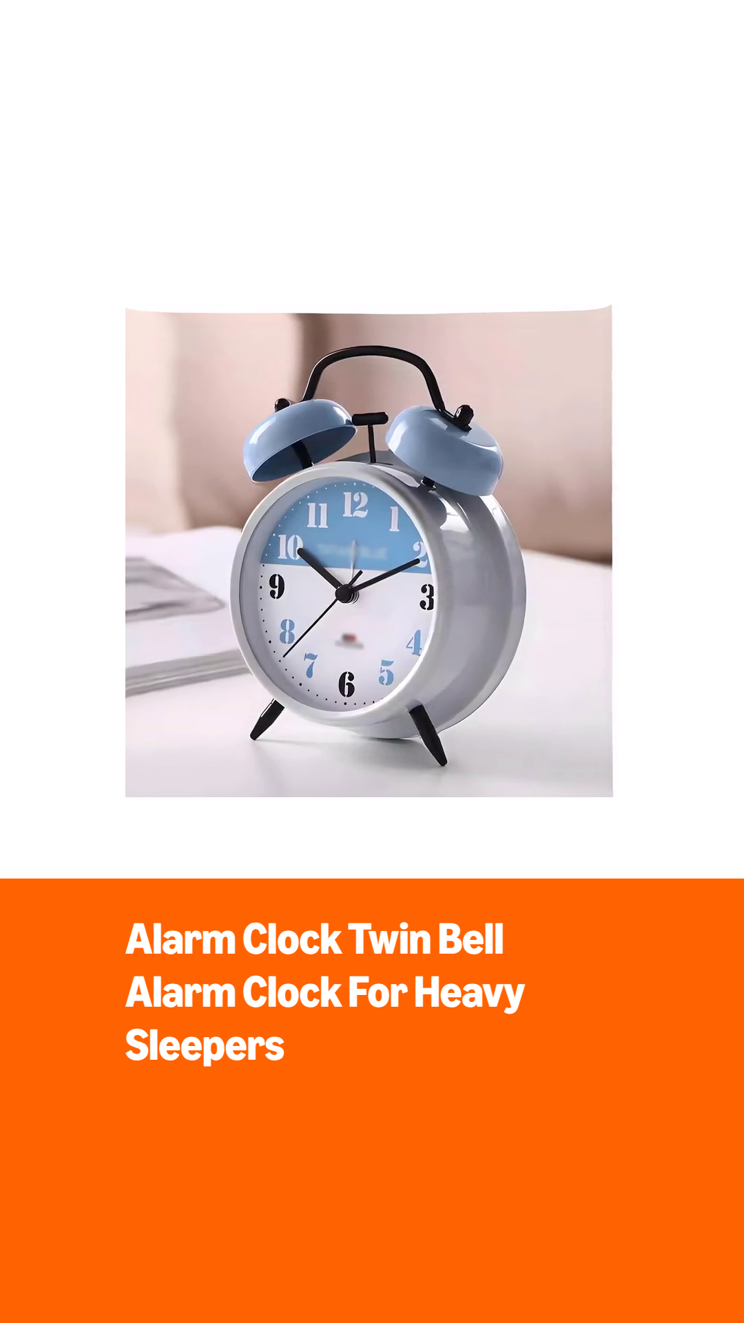 Amazon.com: Alarm Clock Alarm Clock for Heavy Sleepers, Twin Bell