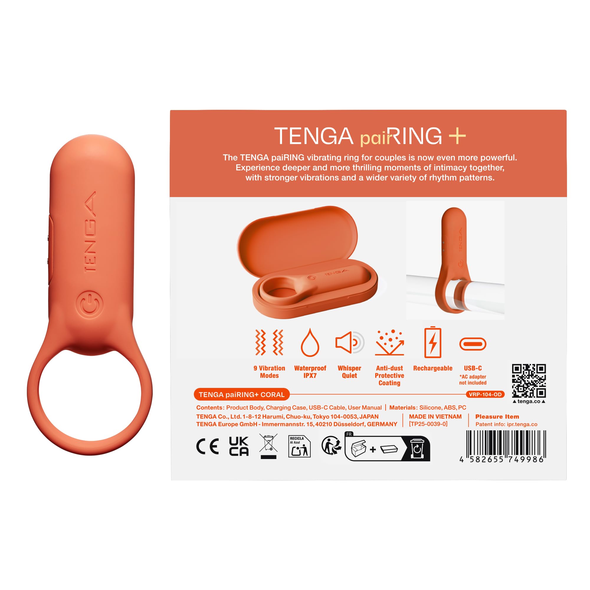 TENGA paiRING+ CORAL