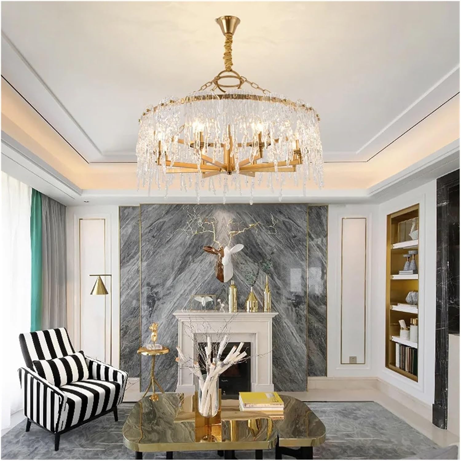 Postmodern Lamps Home Living Room Dining Room Bedroom Lamps - Personality Lamps and Lanterns(D80 X H50Cm)/ Color/D60 * H50Cm