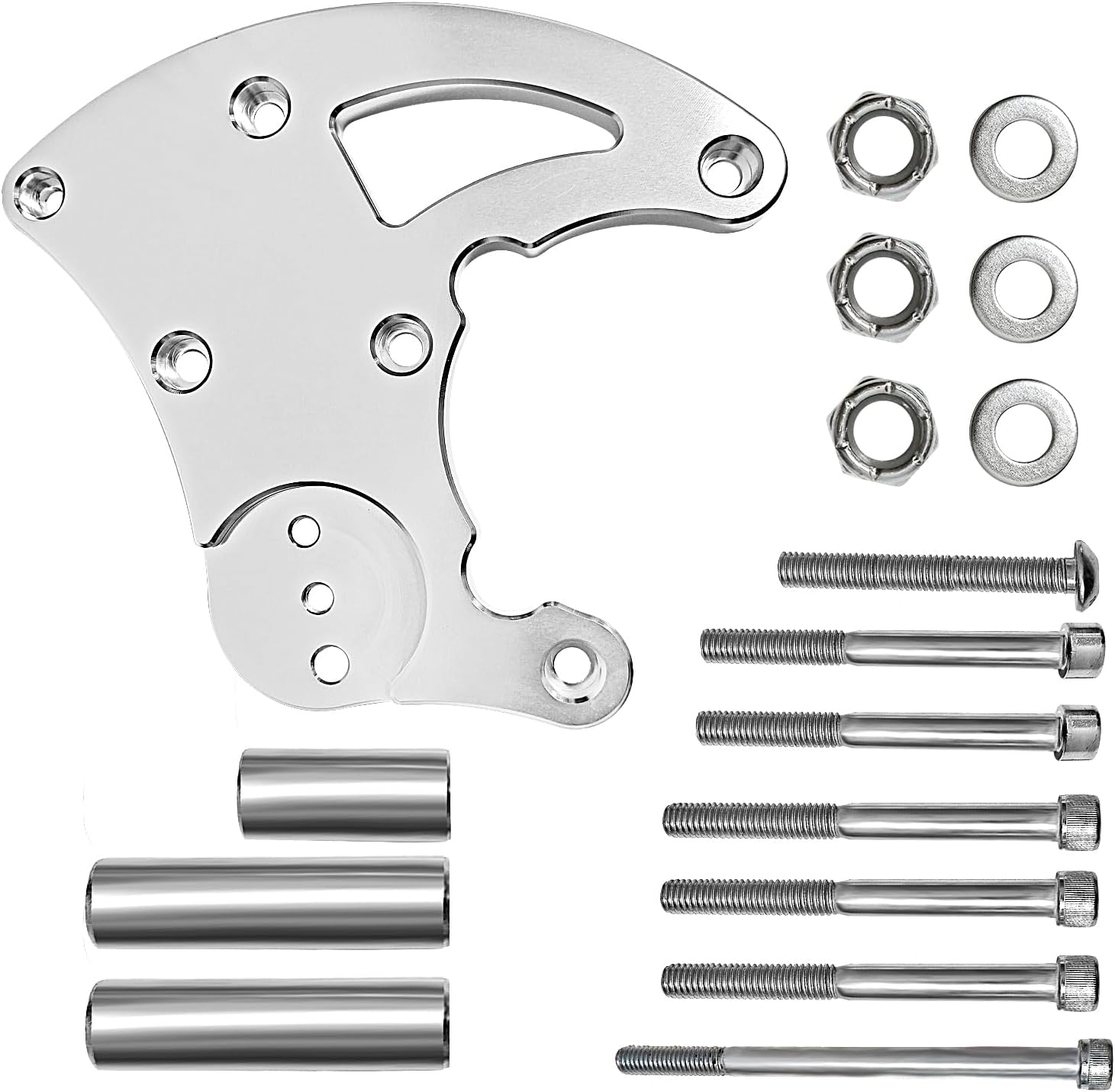Baiann LS R4 AC Bracket for Chevy LS Engines LS1 LS2 LS3 LS6 Vortec Truck LQ AC Spacing Compressor