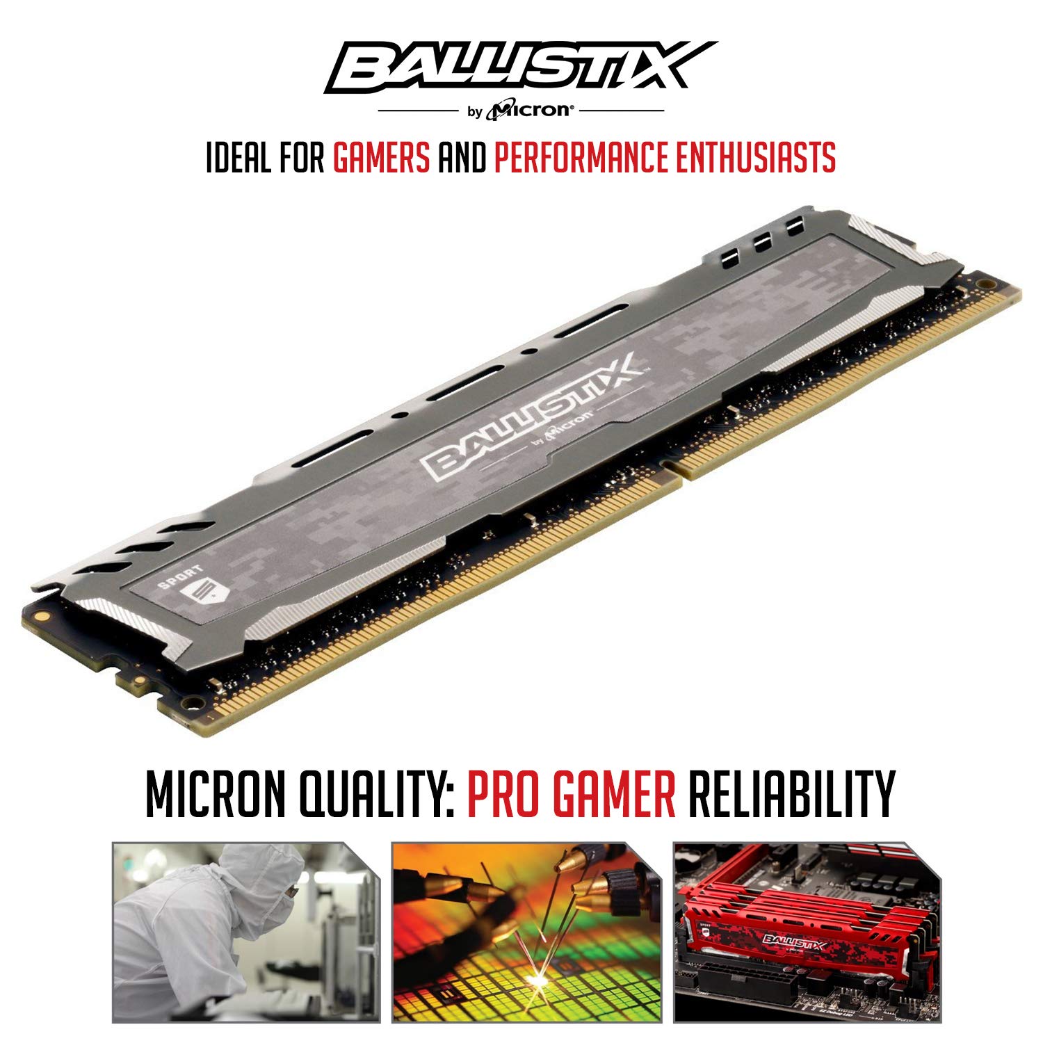 Amazon.in: Buy Crucial Ballistix Sport LT 3200 MHz DDR4 DRAM