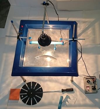 Advanced Ripple Tank Lab Physics with All Accessories and Instruction Manual
