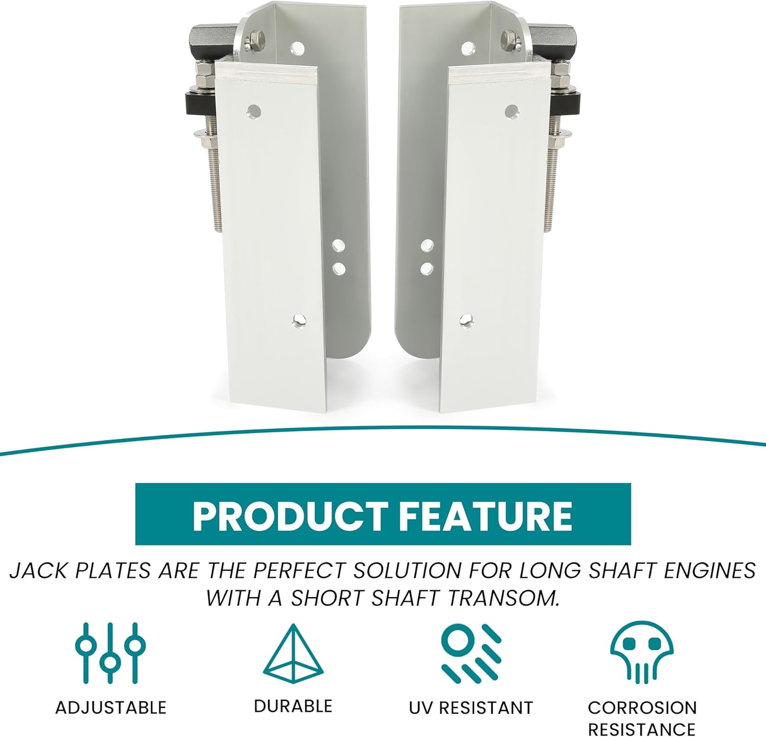 Adjustable Set Back Jack Plate for Outboard Motor Malaysia Ubuy