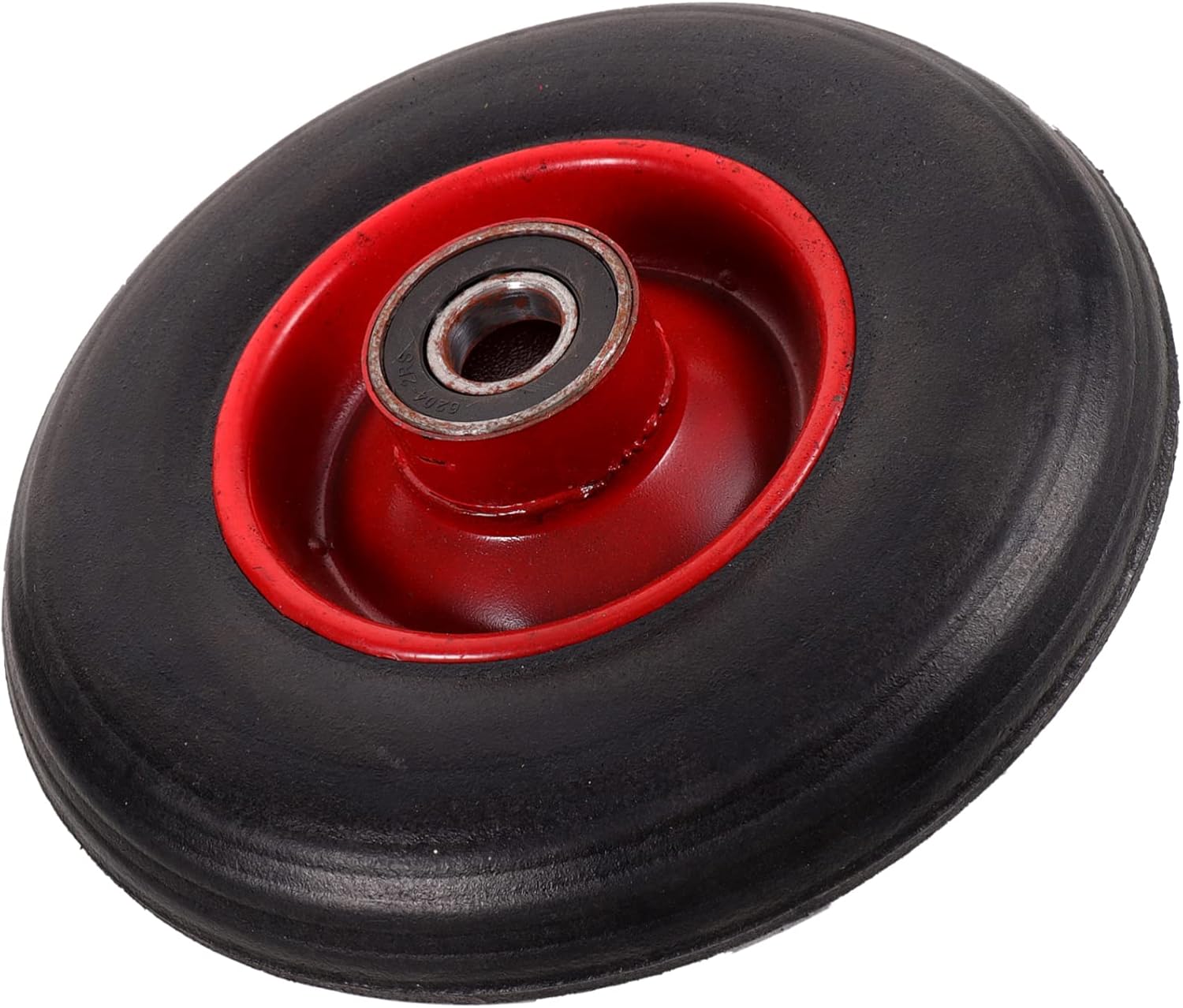 VICASKY Replacement Solid Wheel for Garden Cart Silent Tire Durable Non Inflatable Design for Garden Carts and Random Color