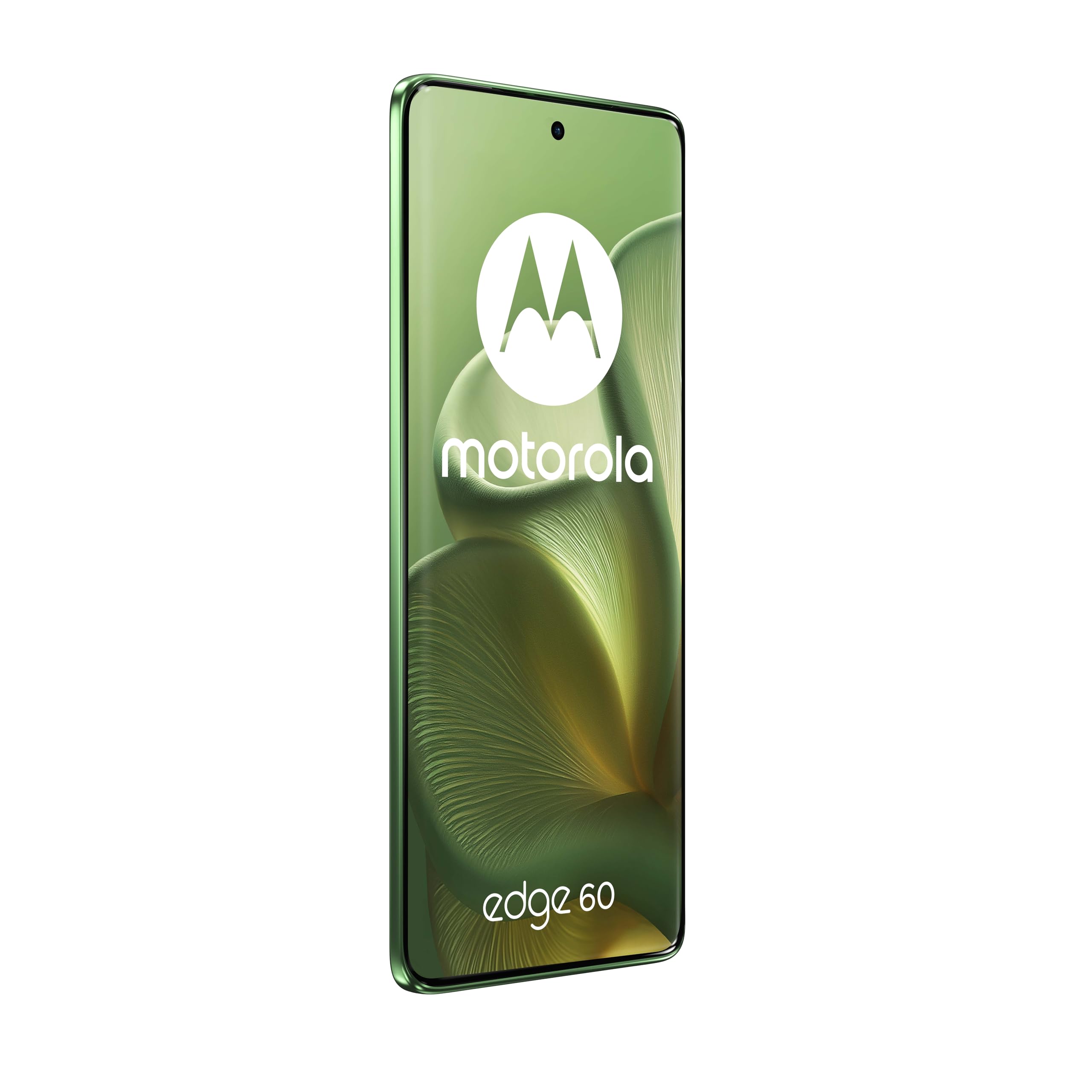 Motorola edge 60 con Moto AI (8/512GB, Fotocamera 50+50+10MP, selfie 50MP, Display 6.67" pOLED 120Hz, MediaTek Dimensity 7300, batteria 5100mAh, ricarica 68W, Android 15), Shamrock
