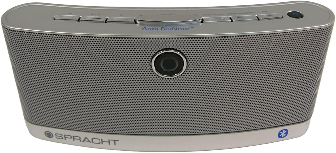 Spracht Aura BluNote Portable Wireless Speaker System with Bluetooth Connectivity