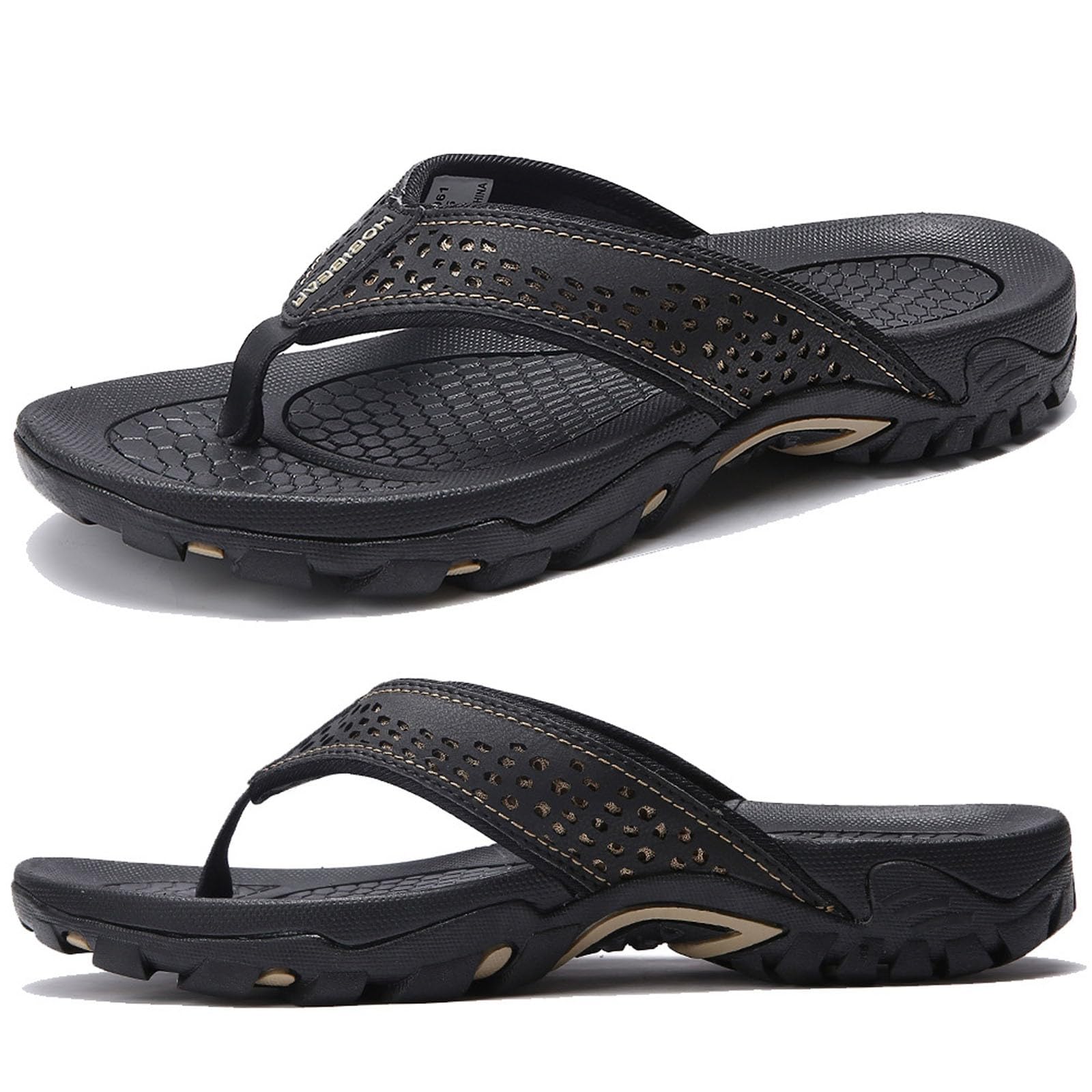 Pantofole Ortopedica da Uomo Scarpe da Riabilitazione Antiscivolo Regolabili Traspirante Ciabatte da Passeggi Ciabatte Uomo Mare Fresco e Traspirante