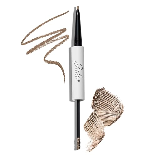 Julep Brow 101 - Juego de lápices de esculpir y gel tintado para cejas  Herramienta de doble punta para cejas con cepillo y punta de precisión