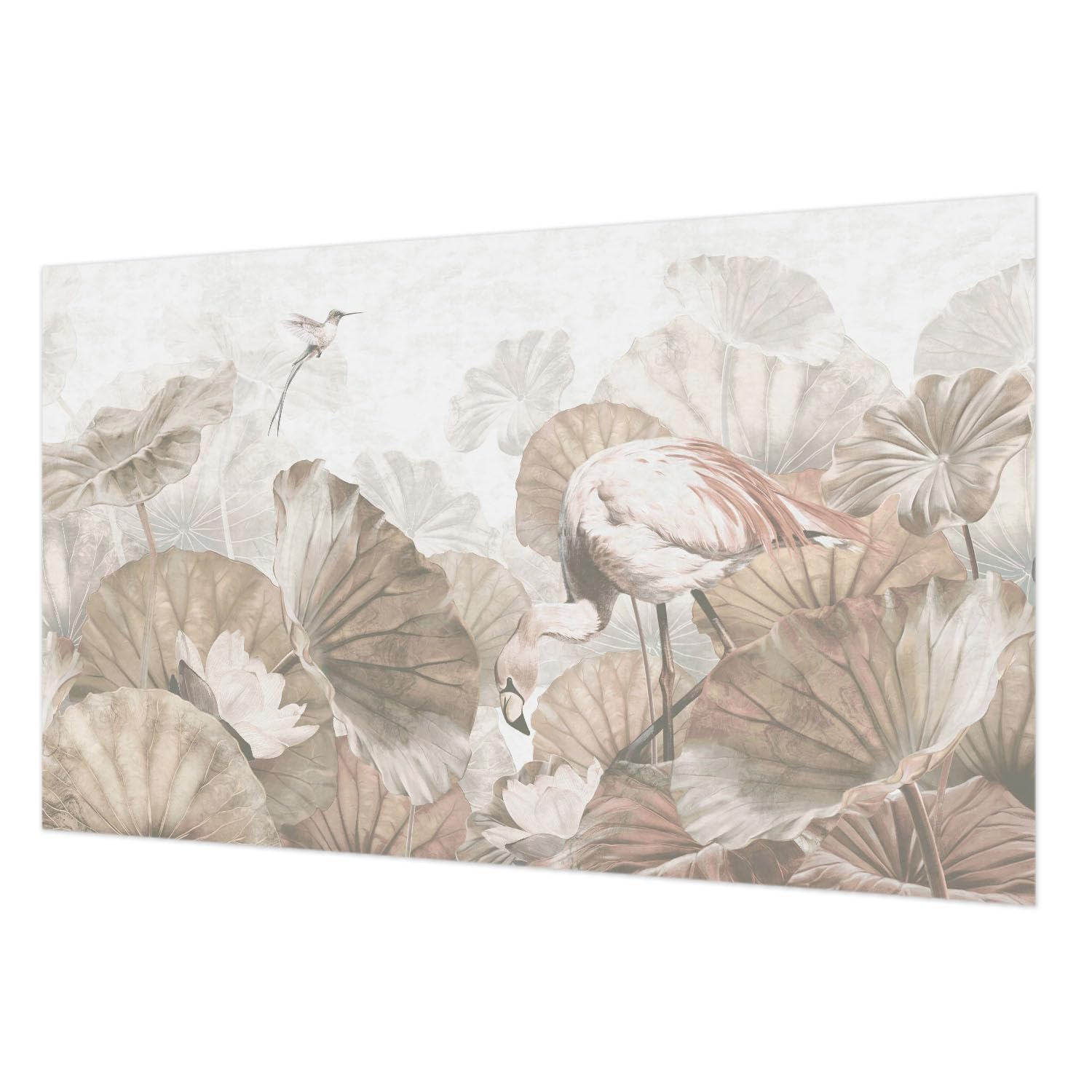 Papier peint intissé nature élégante 416x254 cm Tulup pour salon