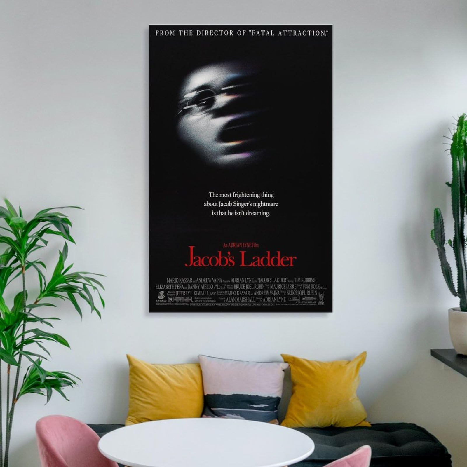 Amazon.co.jp: ジェイコブス・ラダー（1990） 素晴らしい映画ポスター