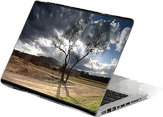 حافظة لاب توب بتصميم مطبوع لبقع سائلة مع ملمس بارز من تات، مقاس 15.6 بوصة، متعددة الألوان، 4452