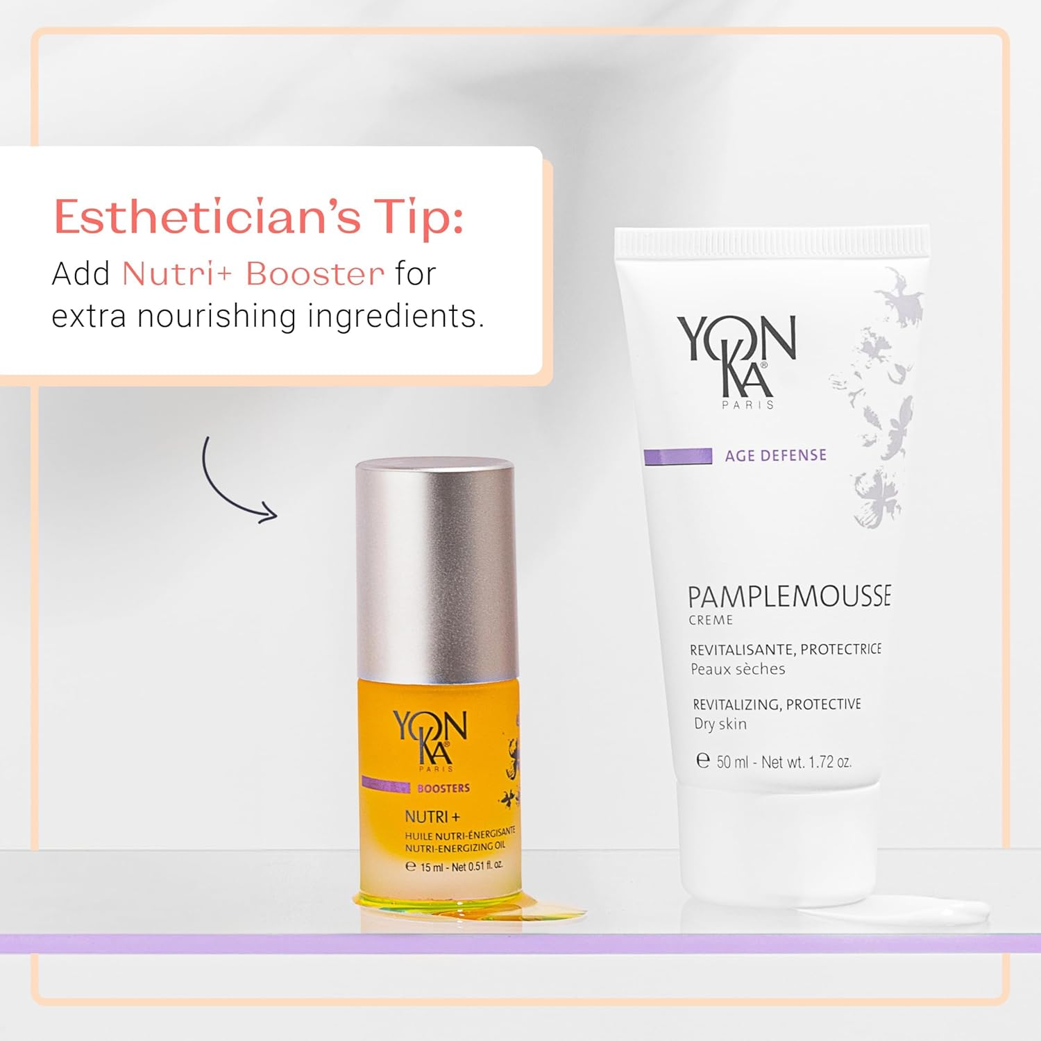 Yonka Pamplemousse Face Cream | Daily Hydrating Face Moisturizer | Lightweight Lotion with Vitamin C to Tighten Pores and Mattify Skin | Paraben-Free - Image 5