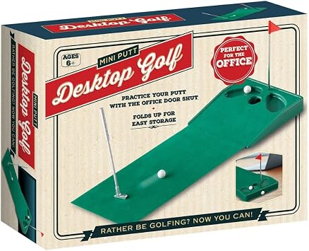 Indoor Mini Golf Set Perfect for Office and Home Use - Office Golf Games for Adults for Relaxing At Work