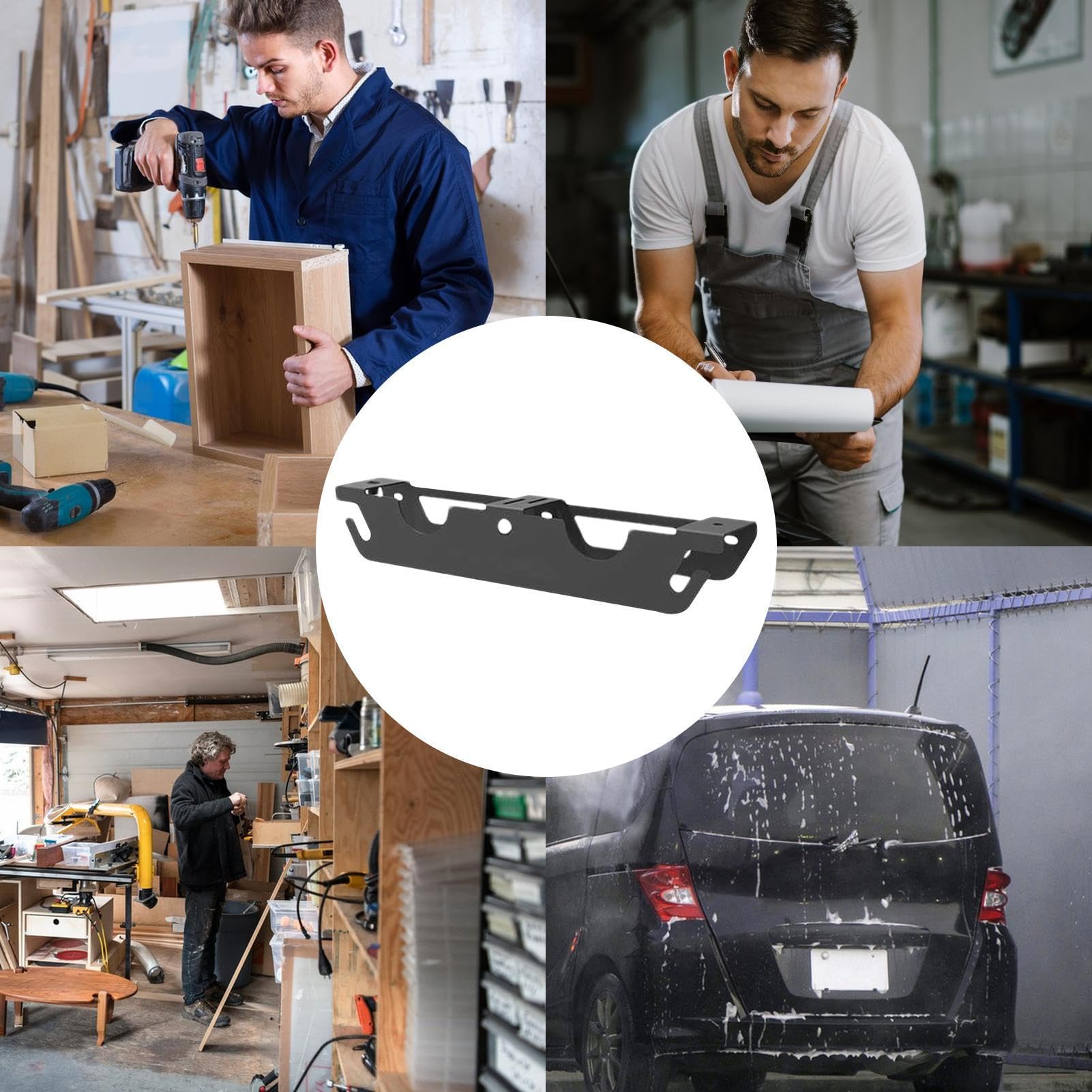 Amazon | エンジェルグラインダー用収納ラック、壁掛けアングル